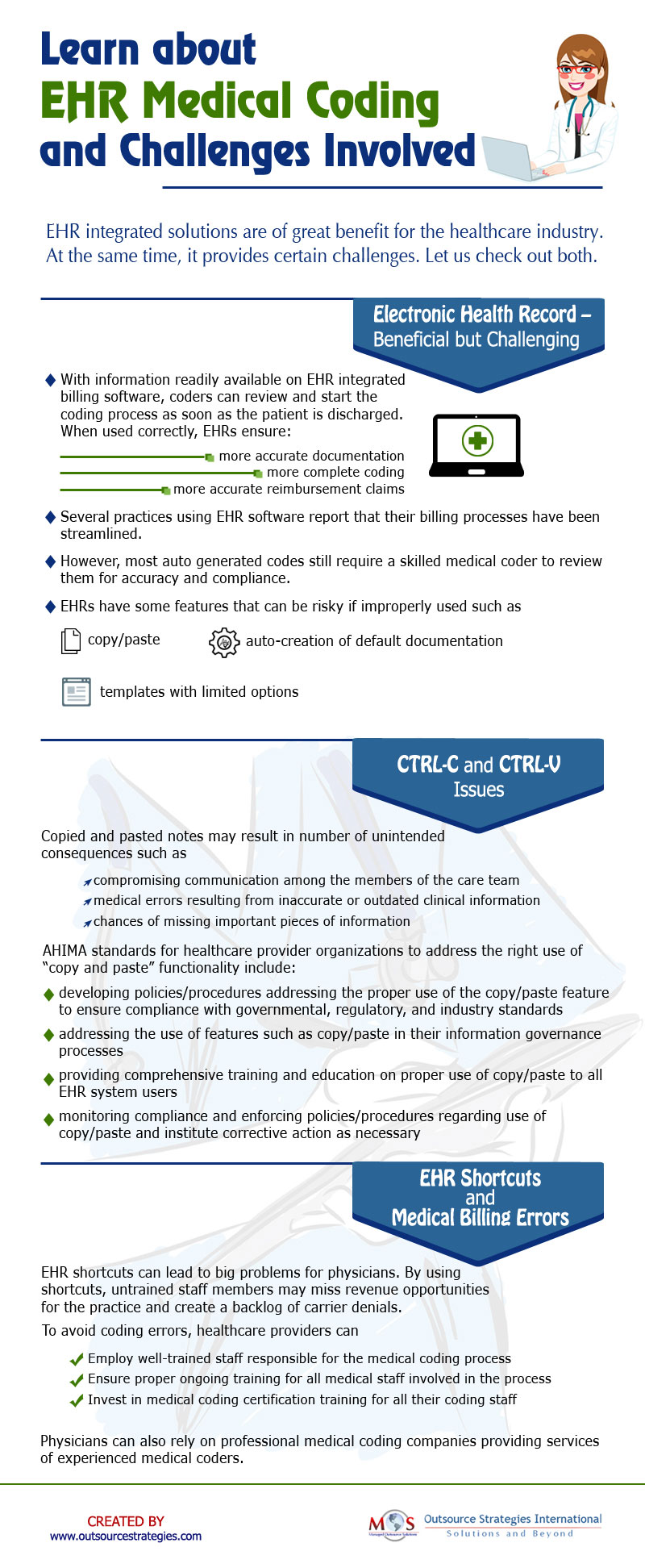 Learn about EHR Medical Coding and Challenges Involved