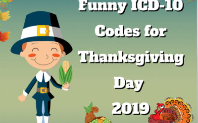 Funny ICD-10 Codes for Thanksgiving Day 2019 [Infographic]