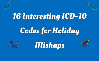 16 Interesting ICD-10 Codes for Holiday Mishaps