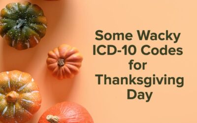 Some Wacky ICD-10 Codes for Thanksgiving Day