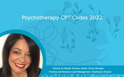 Psychotherapy CPT Codes 2022