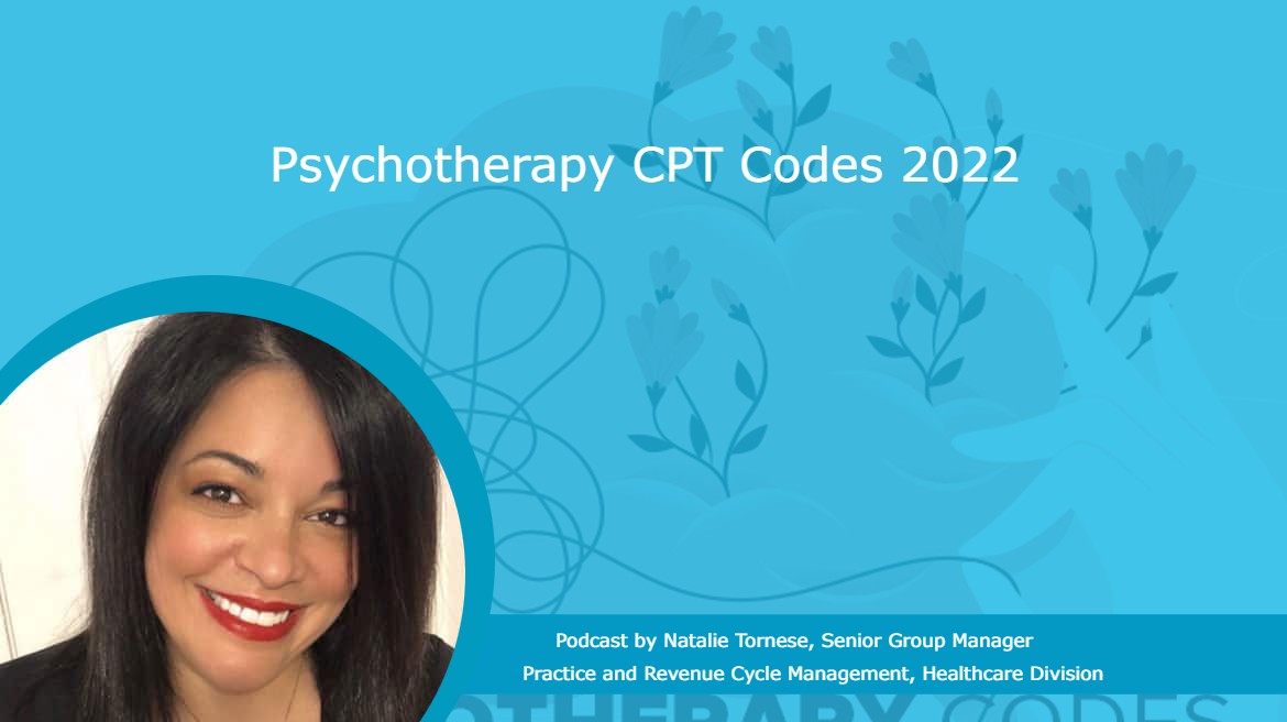 Podcast Psychotherapy CPT Codes 2022