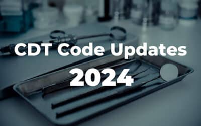CDT Code Changes for 2024