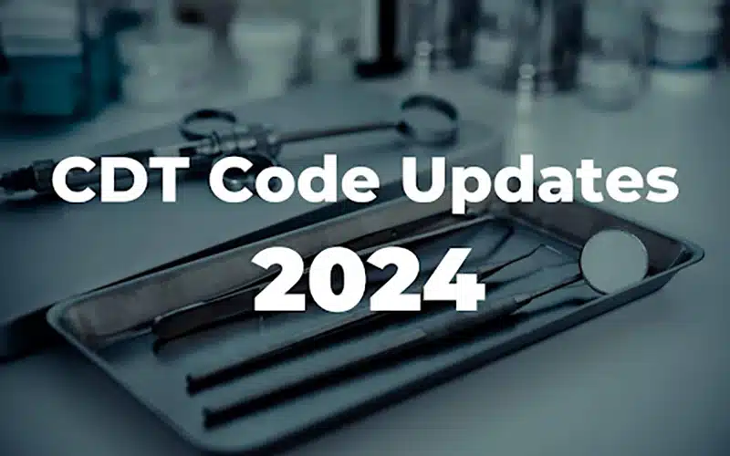 CDT Code Updates 2024
